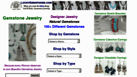 What Luckygemstones.com website looked like in 2013 (10 years ago)