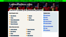 What Latinoreview.com website looked like in 2013 (10 years ago)