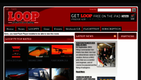 What Loop.aero website looked like in 2013 (10 years ago)
