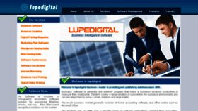 What Lupedigital.com website looked like in 2013 (10 years ago)