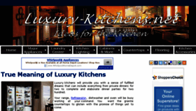 What Luxury-kitchens.net website looked like in 2013 (10 years ago)