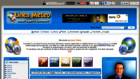What Lineameteo.it website looked like in 2013 (10 years ago)