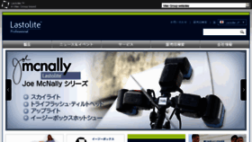 What Lastolite.jp website looked like in 2013 (10 years ago)