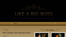 What Likeabigboss.com website looked like in 2013 (10 years ago)