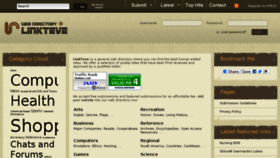 What Linkteve.com website looked like in 2013 (10 years ago)