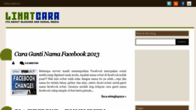 What Lihatcara.com website looked like in 2013 (10 years ago)