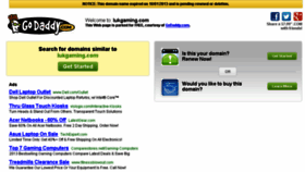 What Lukgaming.com website looked like in 2013 (10 years ago)