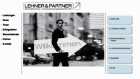 What Lehner.org website looked like in 2013 (10 years ago)