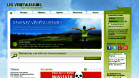 What Les-vegetaliseurs.com website looked like in 2013 (12 years ago)