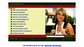 What Lowerautoloan.com website looked like in 2013 (10 years ago)