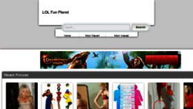 What Lolfunplanet.com website looked like in 2013 (10 years ago)