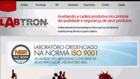 What Labtron.com.br website looked like in 2013 (10 years ago)