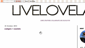 What Livelovela.net website looked like in 2013 (10 years ago)