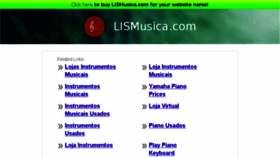 What Lismusica.com website looked like in 2013 (10 years ago)