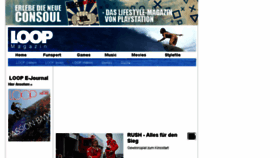 What Loop-magazin.de website looked like in 2013 (10 years ago)