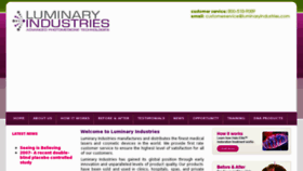 What Luminaryindustries.com website looked like in 2013 (10 years ago)