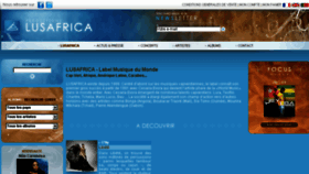 What Lusafrica.fr website looked like in 2013 (10 years ago)