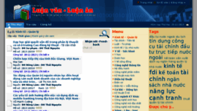 What Luanvan.moet.gov.vn website looked like in 2013 (10 years ago)