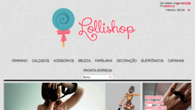 What Lollishop.com.br website looked like in 2013 (10 years ago)