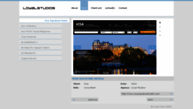What Loyalstudios.com website looked like in 2013 (10 years ago)