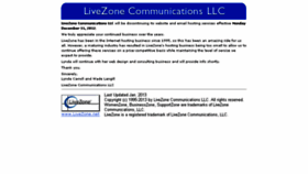 What Livezone.com website looked like in 2013 (10 years ago)