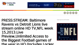 What Livestreamingonline-tv.com website looked like in 2013 (10 years ago)