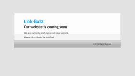 What Link-buzz.com website looked like in 2013 (10 years ago)