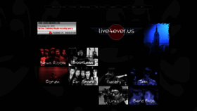 What Live4ever.us website looked like in 2014 (10 years ago)