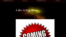 What Likeabigboss.com website looked like in 2014 (10 years ago)