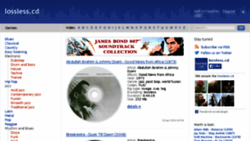 What Lossless.cd website looked like in 2014 (11 years ago)