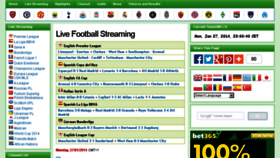 What Livefootballol.tv website looked like in 2014 (10 years ago)