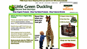 What Littlegreenduckling.com website looked like in 2014 (10 years ago)