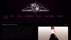 What Lovelyevents.ro website looked like in 2014 (10 years ago)