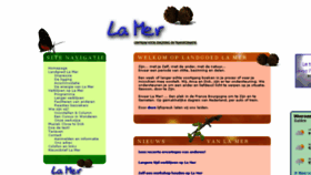 What La-mer.nl website looked like in 2014 (10 years ago)