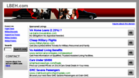 What Lbeh.com website looked like in 2014 (10 years ago)