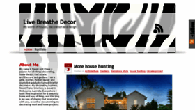 What Livebreathedecor.com website looked like in 2014 (10 years ago)