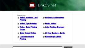 What Linkos.net website looked like in 2014 (10 years ago)