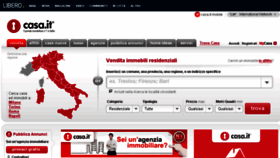 What Libero.casa.it website looked like in 2014 (10 years ago)