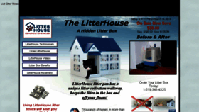 What Litterhouse.com website looked like in 2014 (10 years ago)