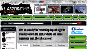 What Labyrintherock.com website looked like in 2014 (10 years ago)
