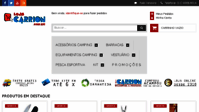 What Lojacarrion.com.br website looked like in 2014 (10 years ago)