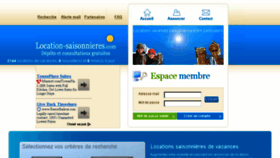 What Location-saisonnieres.com website looked like in 2014 (10 years ago)