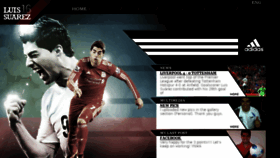 What Luissuarez.co.uk website looked like in 2014 (10 years ago)