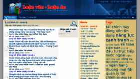 What Luanvan.moet.gov.vn website looked like in 2014 (10 years ago)