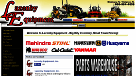 What Lazenbyequipment.com website looked like in 2014 (10 years ago)