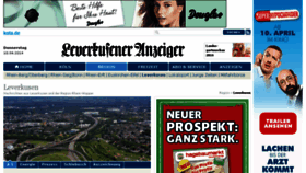 What Leverkusener-anzeiger.de website looked like in 2014 (10 years ago)