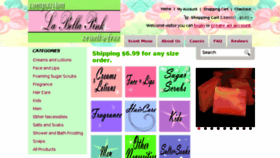 What Labellapink.com website looked like in 2014 (10 years ago)