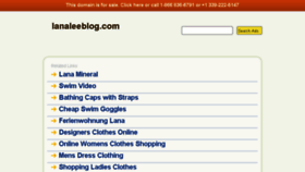 What Lanaleeblog.com website looked like in 2014 (10 years ago)