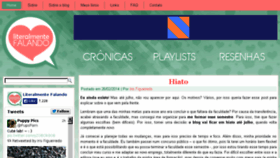 What Literalmentefalando.com.br website looked like in 2014 (10 years ago)