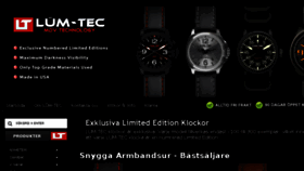 What Lum-tec.se website looked like in 2014 (9 years ago)